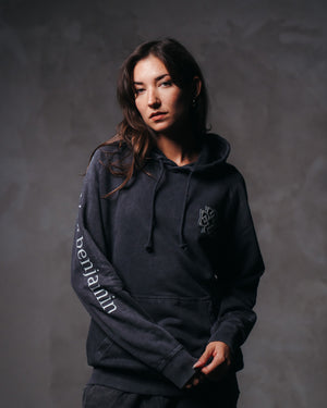 Logo Chenille Black Pullover