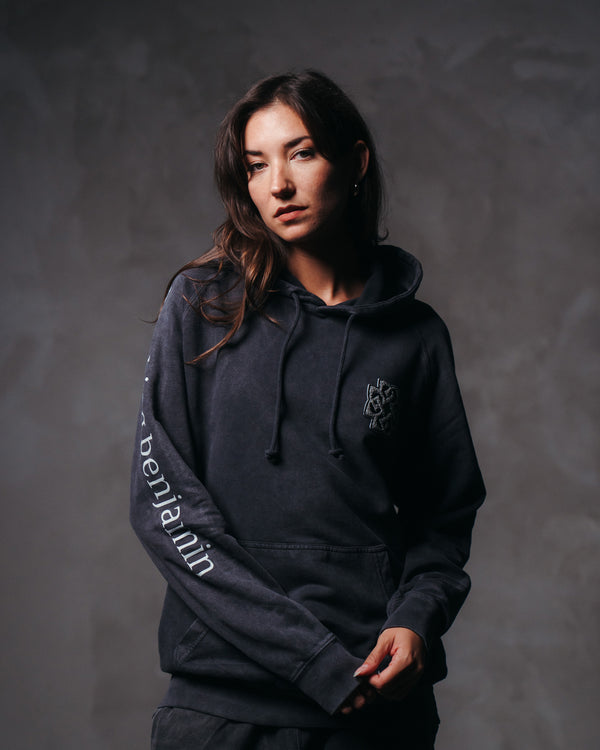 Logo Chenille Black Pullover