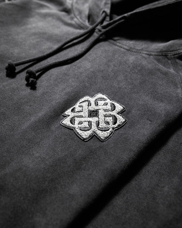 Logo Chenille Black Pullover