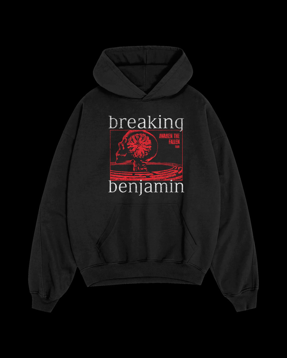 Awaken The Fallen Tour Date Black Hoodie