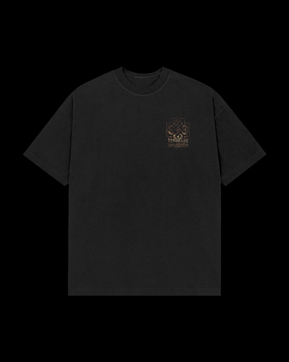 Clouds Black Tee