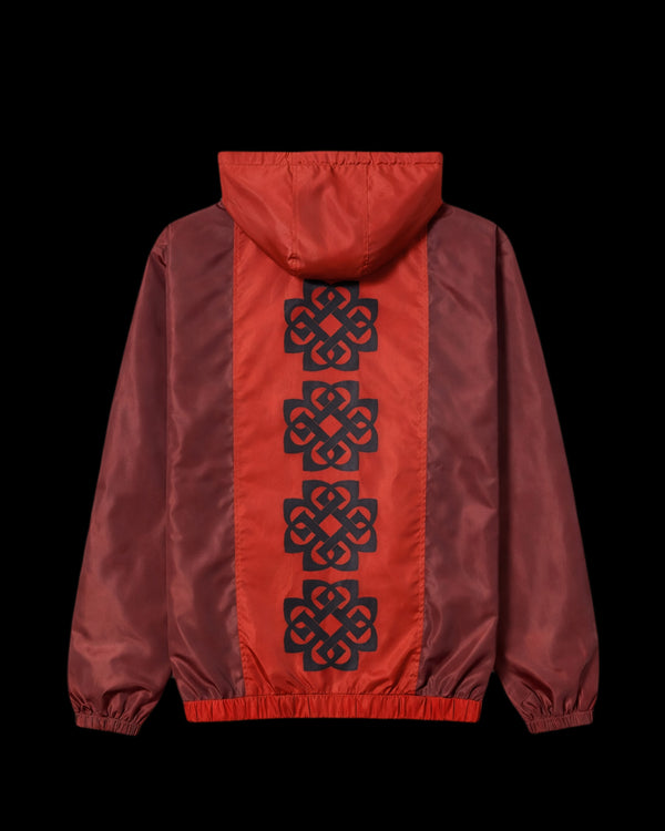Shatter Red Windbreaker