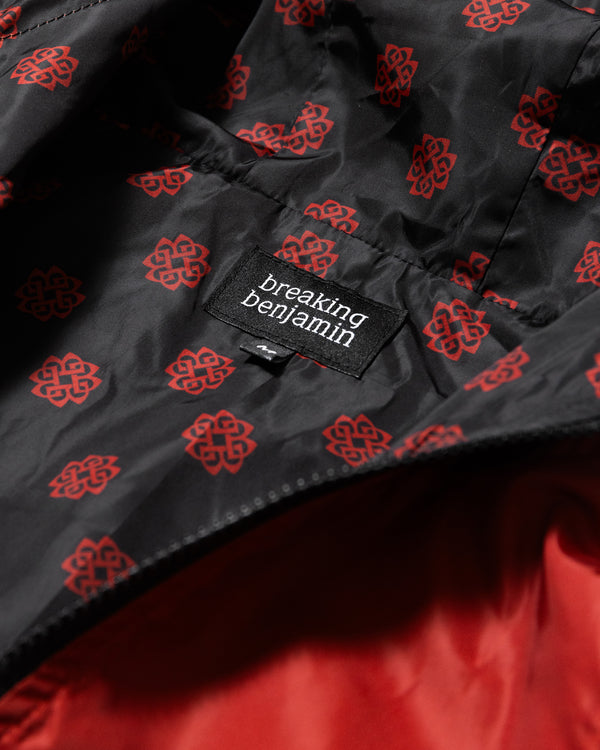 Shatter Red Windbreaker