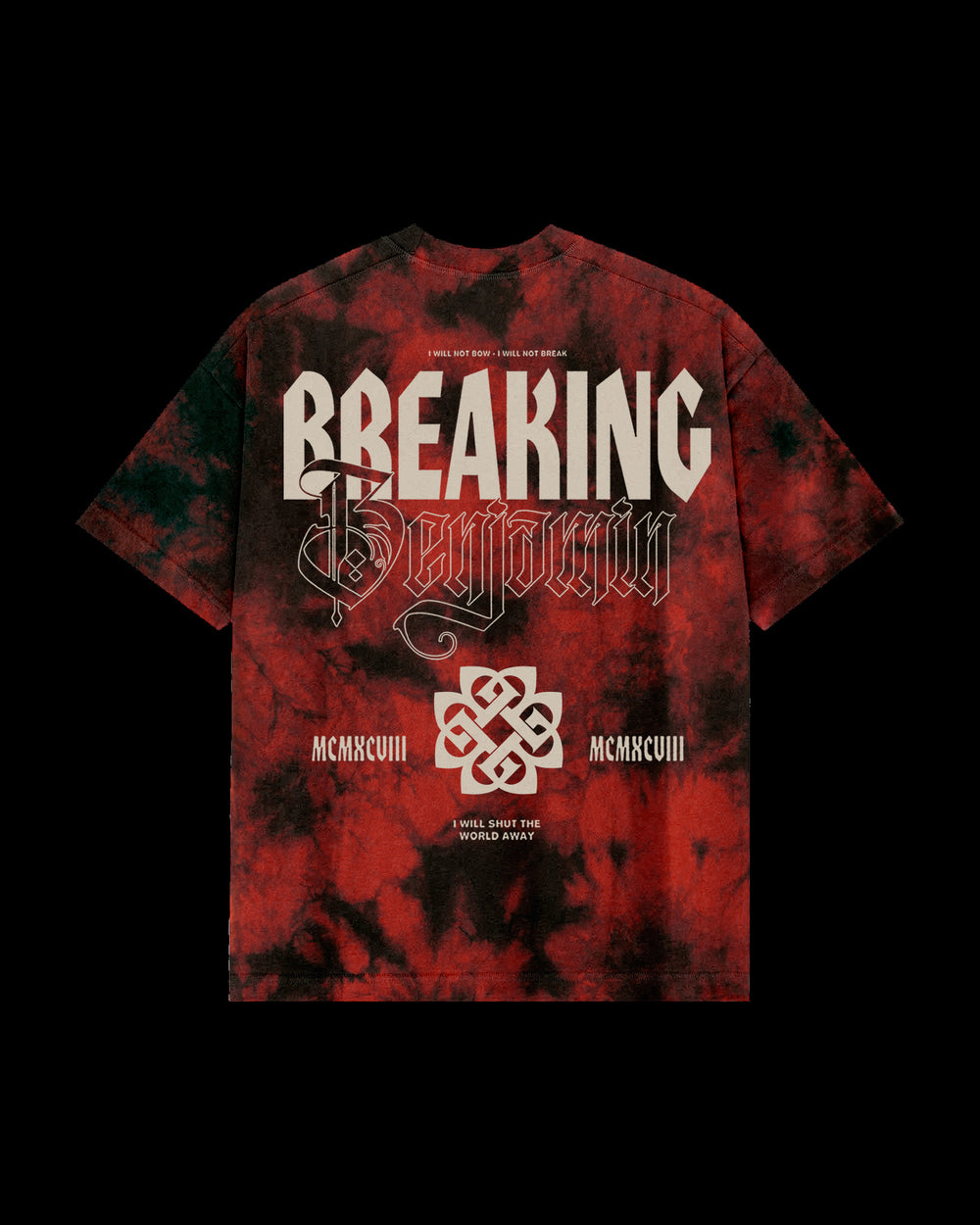 MCMXCVIII Dyed Red Tee