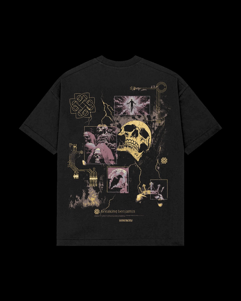 Skeleton Black Tee
