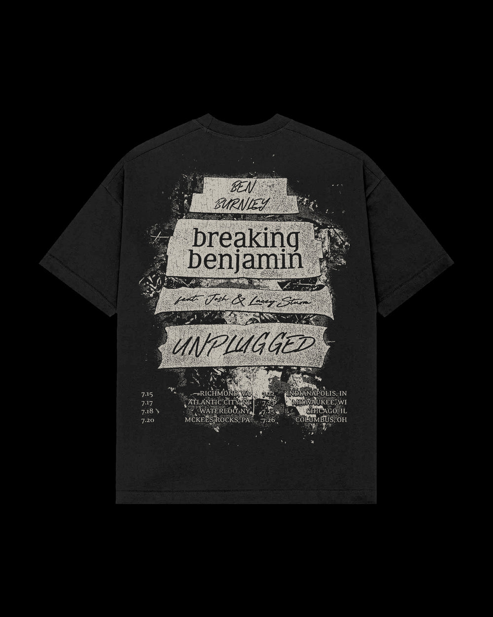 Unplugged Tour Black Tee